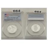 2020-S Silver Tallgrass Prairie PR70DCAM PCGS