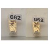 Genuine Gold Leaf Flakes In Glass Vial #662