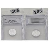 Silver Eagle Design Round ICG MS70 .999 Silver