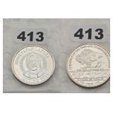 SITTING BULL HUNK PAPA LAKOTA .999 FINE SILVER