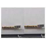 Vial of Gold Leaf Flakes for Prospecting 199