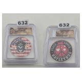ICG MS70 Colorized Pirate Copper Round 632