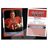 Tom Brady Sports Journal Retirement Card