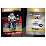 Tom Brady 2000 Rookie Phenoms NFL Rookie Card
