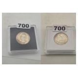 1988 S Washington Silver Proof Quarter Coin