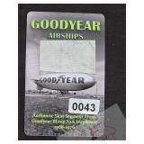 Goodyear Blimp Mayflower Skin Segment Card