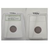 San Francisco Mint Copper Wheat Cent INB Slab