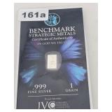 Benchmark Strategic Metals .999 Fine Silver