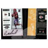 Mahomes 2017 Rookie Ticket Rookie Reprint
