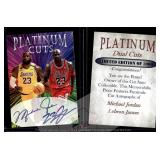 Plat Cuts Jordan LeBron Facsimile Autos