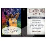 Kobe Bryant Platinum Cuts Facsimile Auto