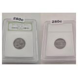 1940 Jefferson Nickel INB Slabbed Uncirculated