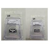 ICG GEM BU BALD EAGLE .999 FINE SILVER BAR