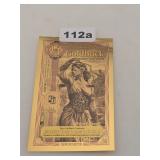 2026 Idaho Goldback 24K Gold Low Mintage Note