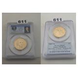 2007-D James Madison PCGS MS65 First Day Coin