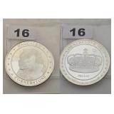 CORNERSTONE MINT 1 OZ SILVER .999 ROUND COIN