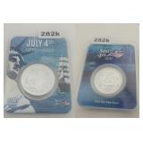 2026 SAIL 4TH 250 LOW MINTAGE SILVER ROUND