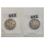 1941-D Walking Liberty Silver Half Dollar