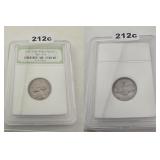 1959 JEFFERSON NICKEL INB SLAB UNCIRCULATED