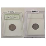 1920 Lincoln Wheat Penny Copper INB Slabbed