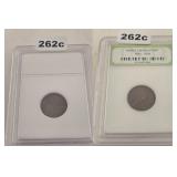 1938 S EARLY LINCOLN WHEAT COPPER CENT INB slab