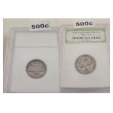 1954 Jefferson Nickel Uncirculated INB Slab