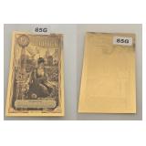 2026 Arizona 1/2000 Goldback 24K Gold Rare