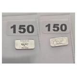 Buffalo American Bison Fine Silver .999 Bar