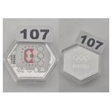 1964 Innsbruck Olympics Heritage Silver .999