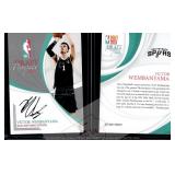 Wembanyama 2023 Draft Prospect Rookie Fac Auto