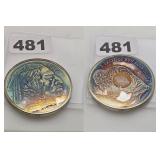 Toned SMI Buffalo .999 Fine Silver Round