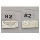 Monarch Precious Metals Eagle Silver .999 Bar
