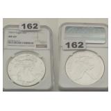 2023 American Silver Eagle MS 69 NGC Slabbed