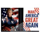 Trump Captain America Promo Card