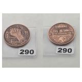 Dirty Hands Clean Money .999 Fine Copper Round