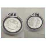 2023 Sierra Leone Tutankhamun Ag.999 Silver