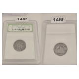 INB GRADED INDIAN HEAD BUFFALO NICKEL COIN