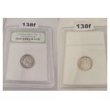 1999-S ROOSEVELT DIME DCAM GEM PROOF SLABBED