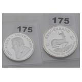 2021 South Africa Silver Krugerrand 1 oz Coin