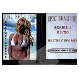 Britney Spears Epic Beauties Card