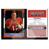 Tom Brady Sports Journal Retirement Card