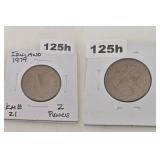 1979 Ireland 2 Pence Copper Uncirculated Coin