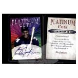 Bo Jackson Platinum Cuts Fac Auto