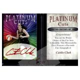 Caitlin Clark Platinum Cuts Facsimile Auto