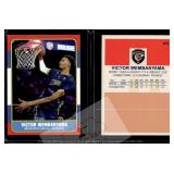 Wembanyama Fleer style rookie card