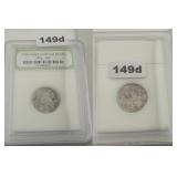 Vintage Indian Head Buffalo Nickel INB Slabbed