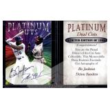 Plat Cuts Bo Jackson Deion Sanders Fac Autos