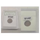 1920 Lincoln Wheat Cent Copper Coin INB Slabbed