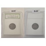 1953 LINCOLN WHEAT CENT COPPER PENNY INB SLAB