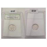1982-S ROOSEVELT DIME DCAM GEM PROOF SLABBED